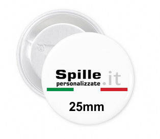 spilla da 25 mm